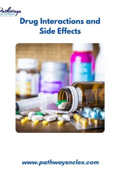 Drug Interactions and Side Effects: A Guide for NCLEX Exam