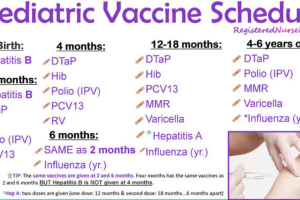 IMMUNIZATION SCHEDULES: NCLEX TIPS FOR PEDIATRIC VACCINATION GUIDELINES