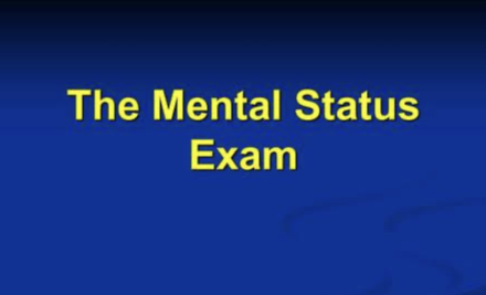 THE MENTAL STATUS EXAM: A KEY NCLEX SKILL