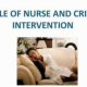 THE ROLE OF THE NURSE IN CRISIS INTERVENTION