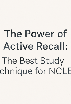 The Power of Active Recall: The Best Study Technique for NCLEX