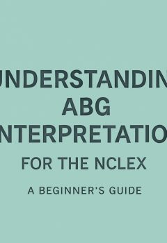 Understanding ABG Interpretation for the NCLEX: A Beginner’s Guide