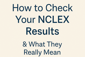 How to Check Your NCLEX Results & What They Really Mean