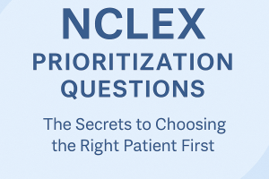 NCLEX Prioritization Questions: The Secrets to Choosing the Right Patient First