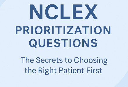 NCLEX Prioritization Questions: The Secrets to Choosing the Right Patient First