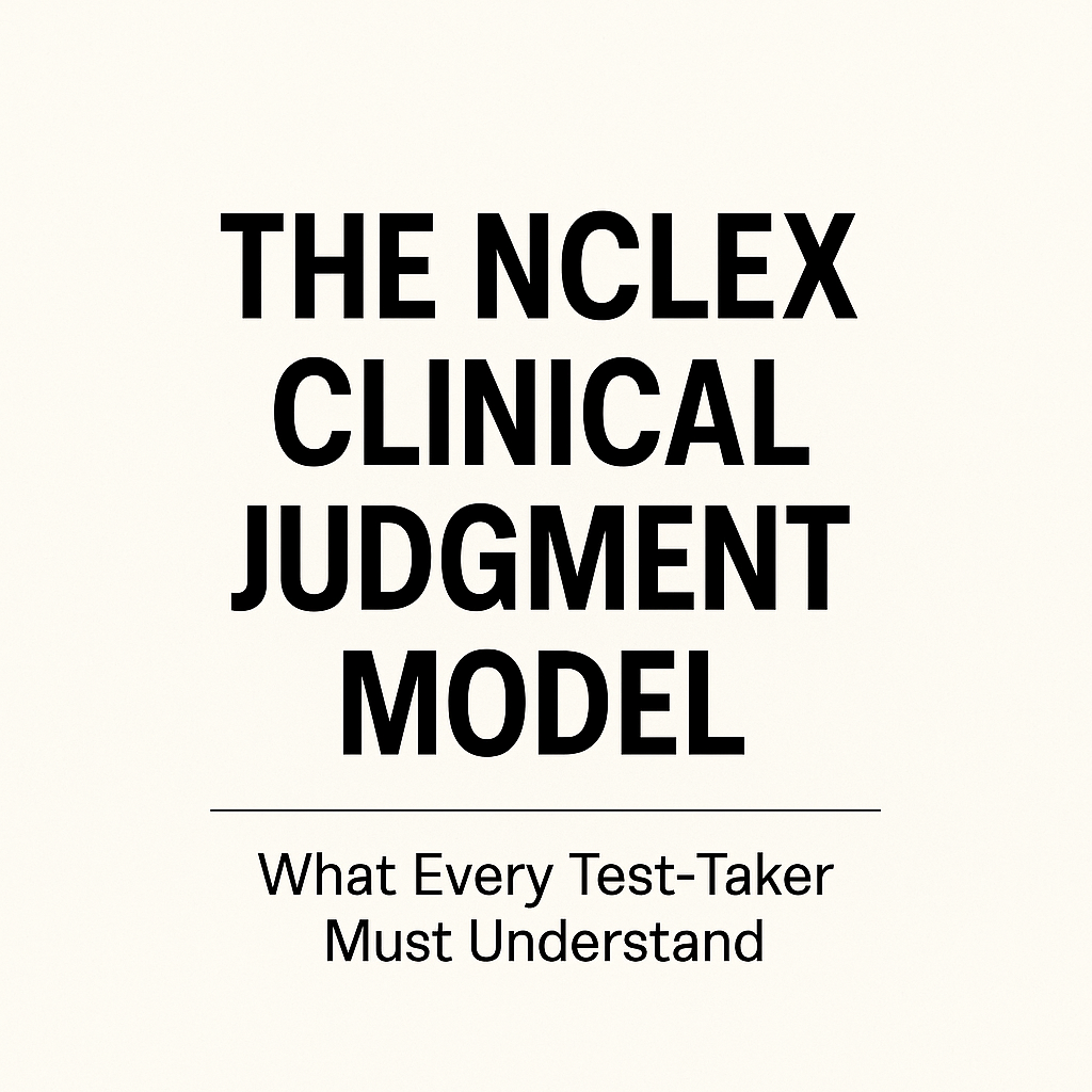 The NCLEX Clinical Judgment Model: What Every Test-Taker Must Understand